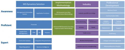 Microsoft Dynamics ERP Application Consultant Skill Levels