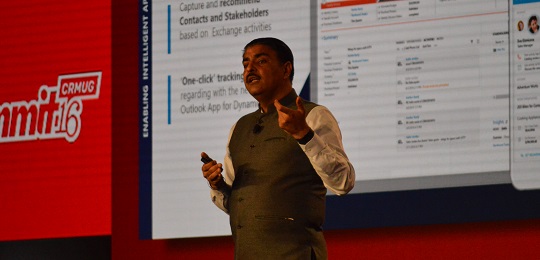 Microsoft CVP Jujhar Singh at CRMUG Summit 2016