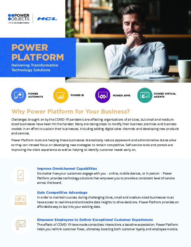 Why Power Platform for Your Business?
