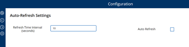 Configuration settings