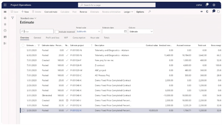 Dynamics 365 Project Operations