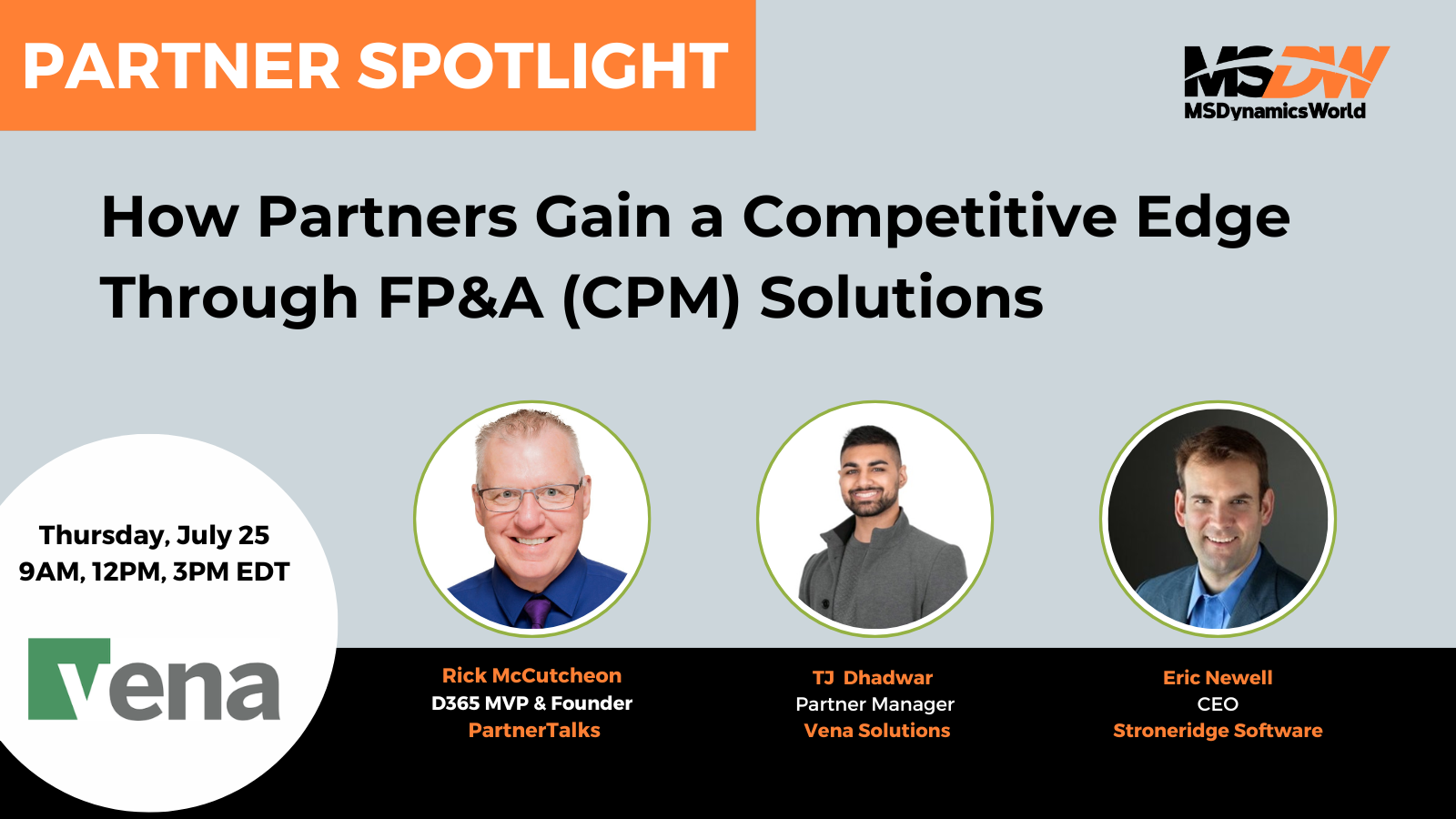 Microsoft Partner Spotlight Event: How Partners Gain a Competitive Edge Through FP&A Solutions