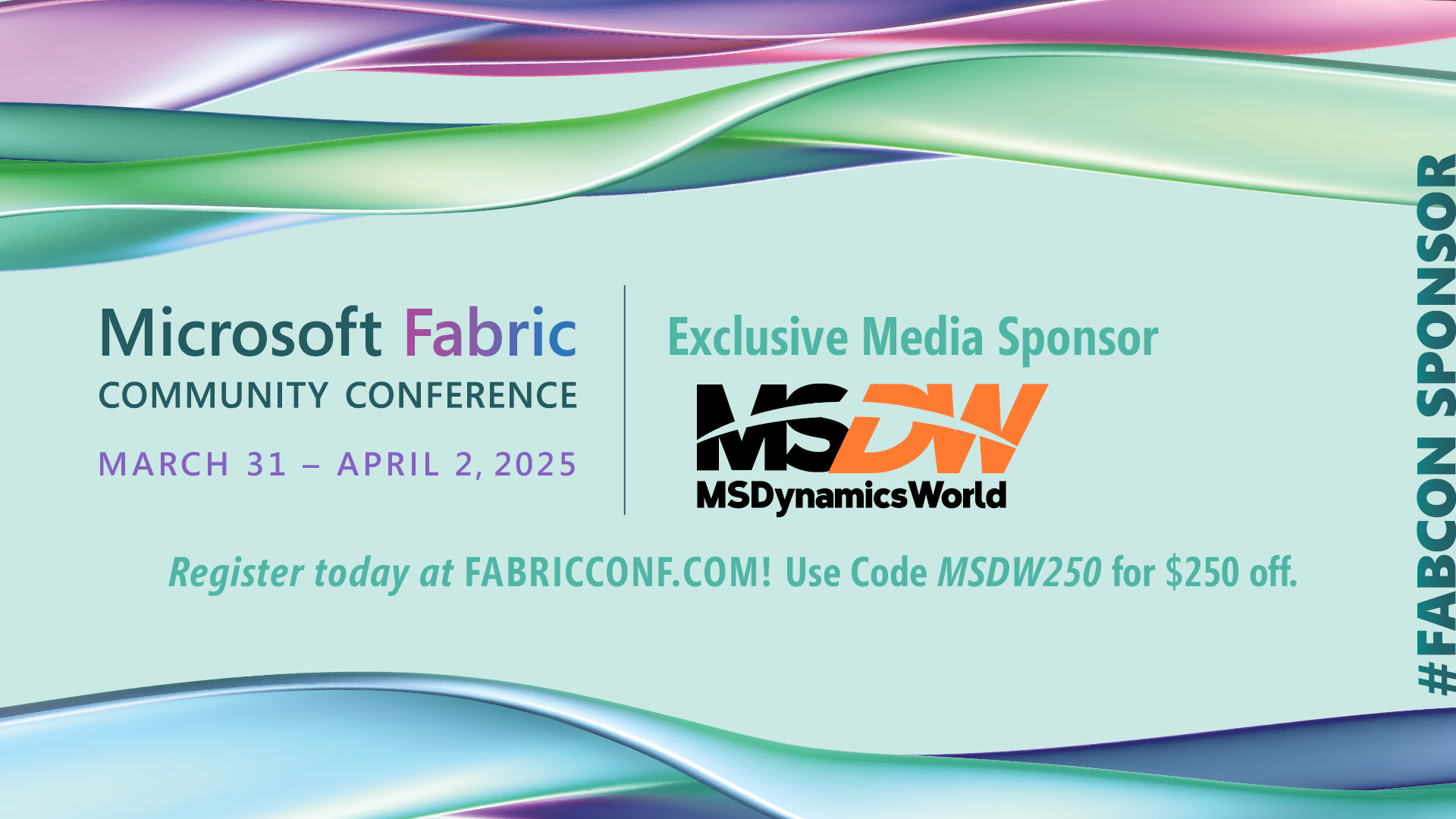 Microsoft Fabric Community Conference banner