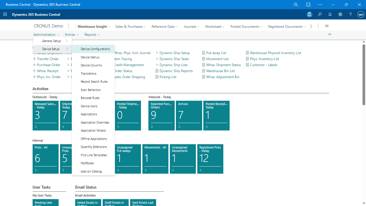 Enhance the Process of Receiving in Business Central
