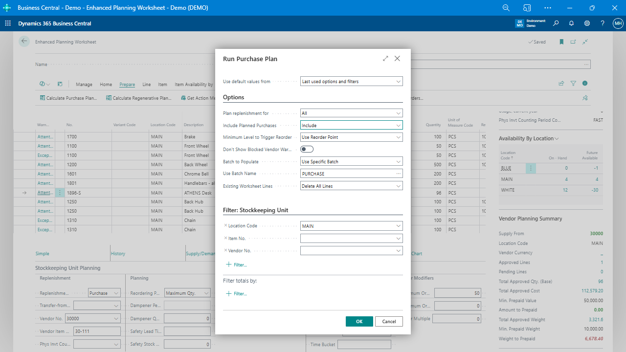 Why Business Central’s Standard Planning Worksheet Isn’t Enough (And What to Do About It)
