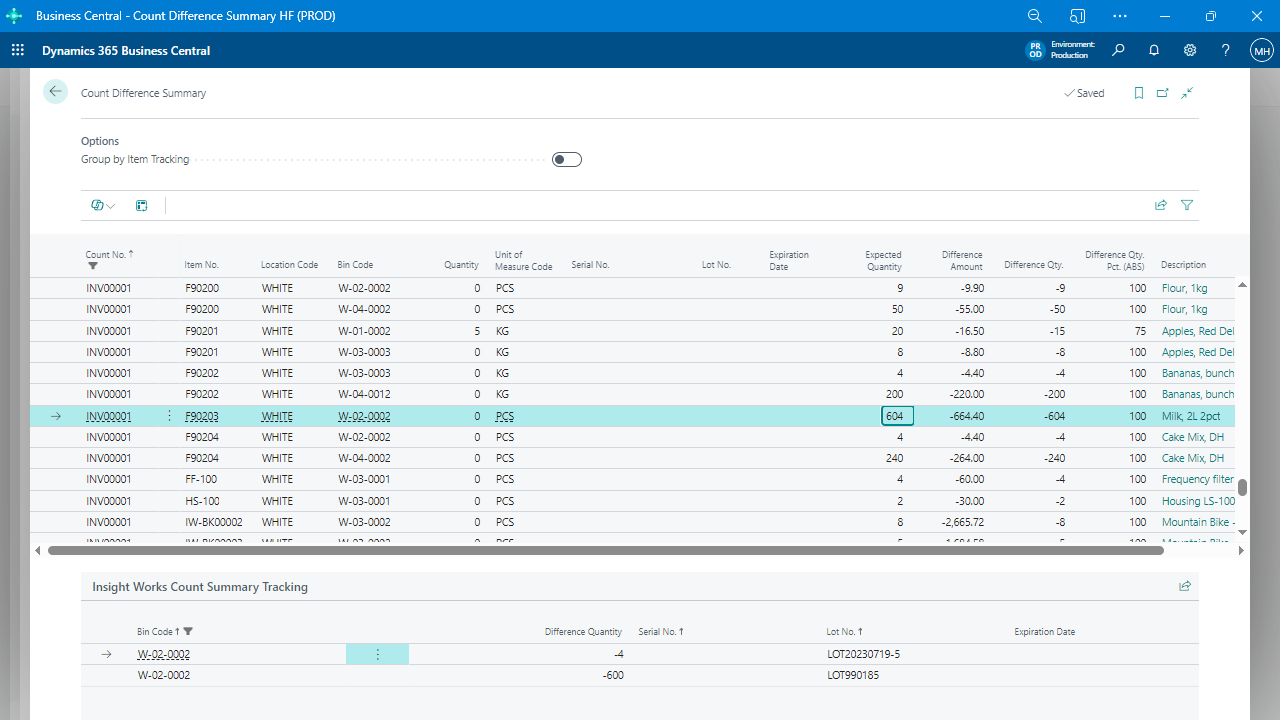 Cut Inventory Counting Time in Half (or More) with Business Central
