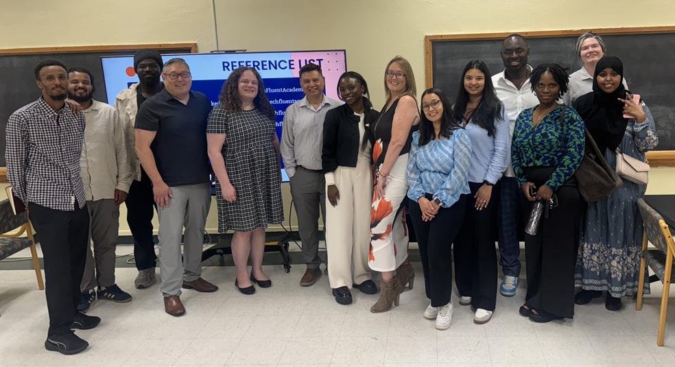 TechFluent cohort participants and trainers