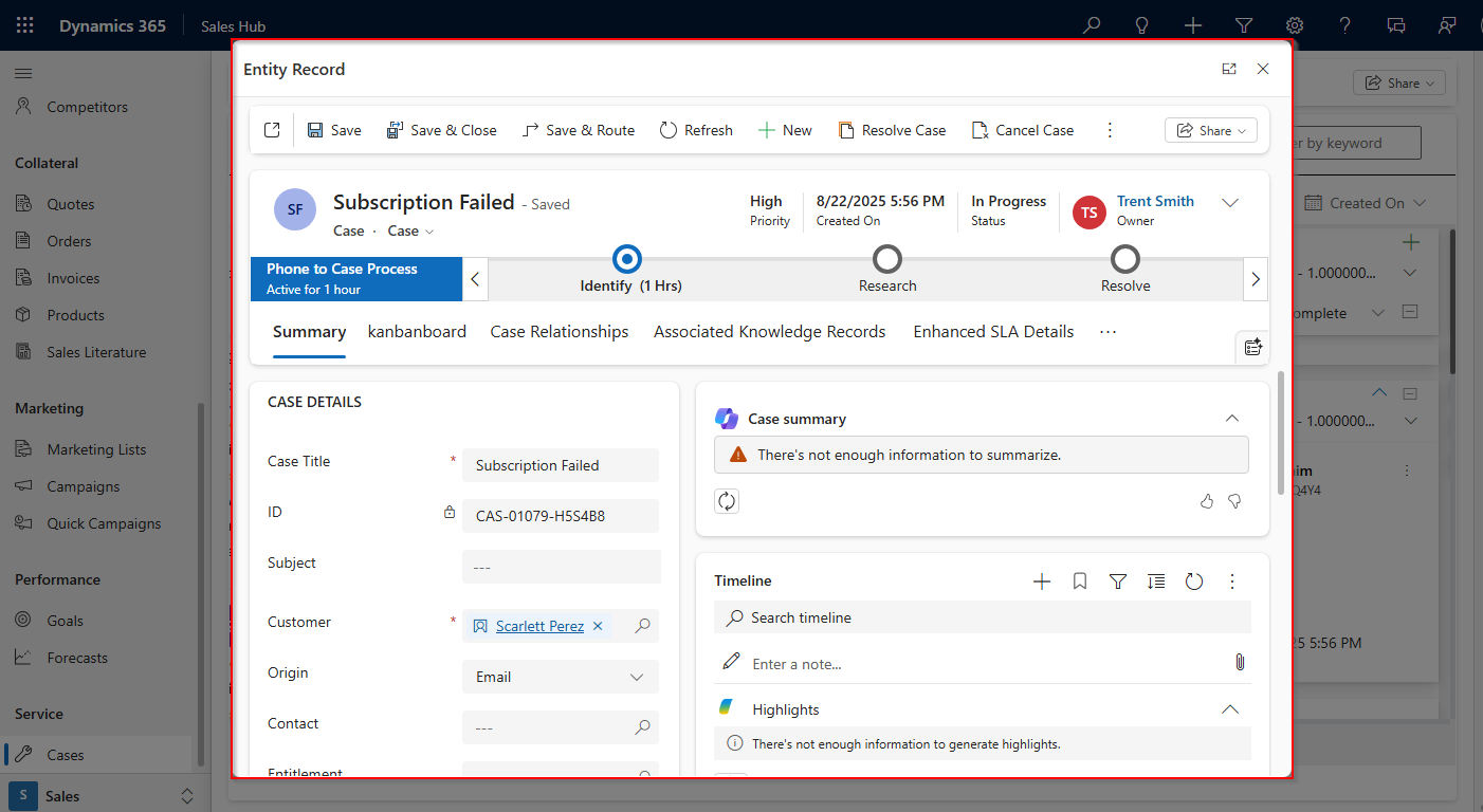 Dynamics 365 CRM Kanban Board