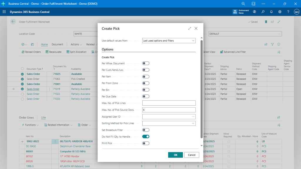 The Secret to Faster Picking in Business Central: Automate Warehouse Picks with One Click