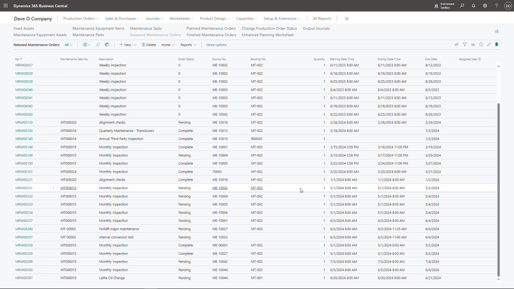 How to Block Production Capacity for Maintenance in Business Central—Without Causing Bottlenecks