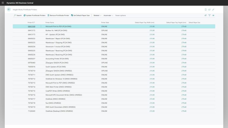 How to Manage Multiple Printers in Business Central Without IT Headaches