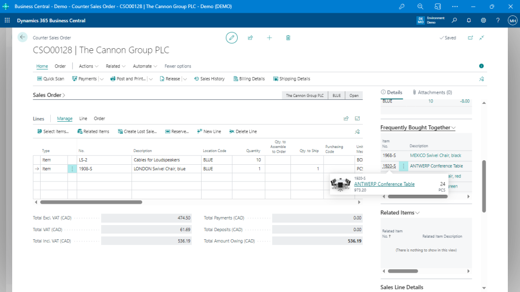 Prevent Order Entry Errors in Business Central with Guided Sales Tools