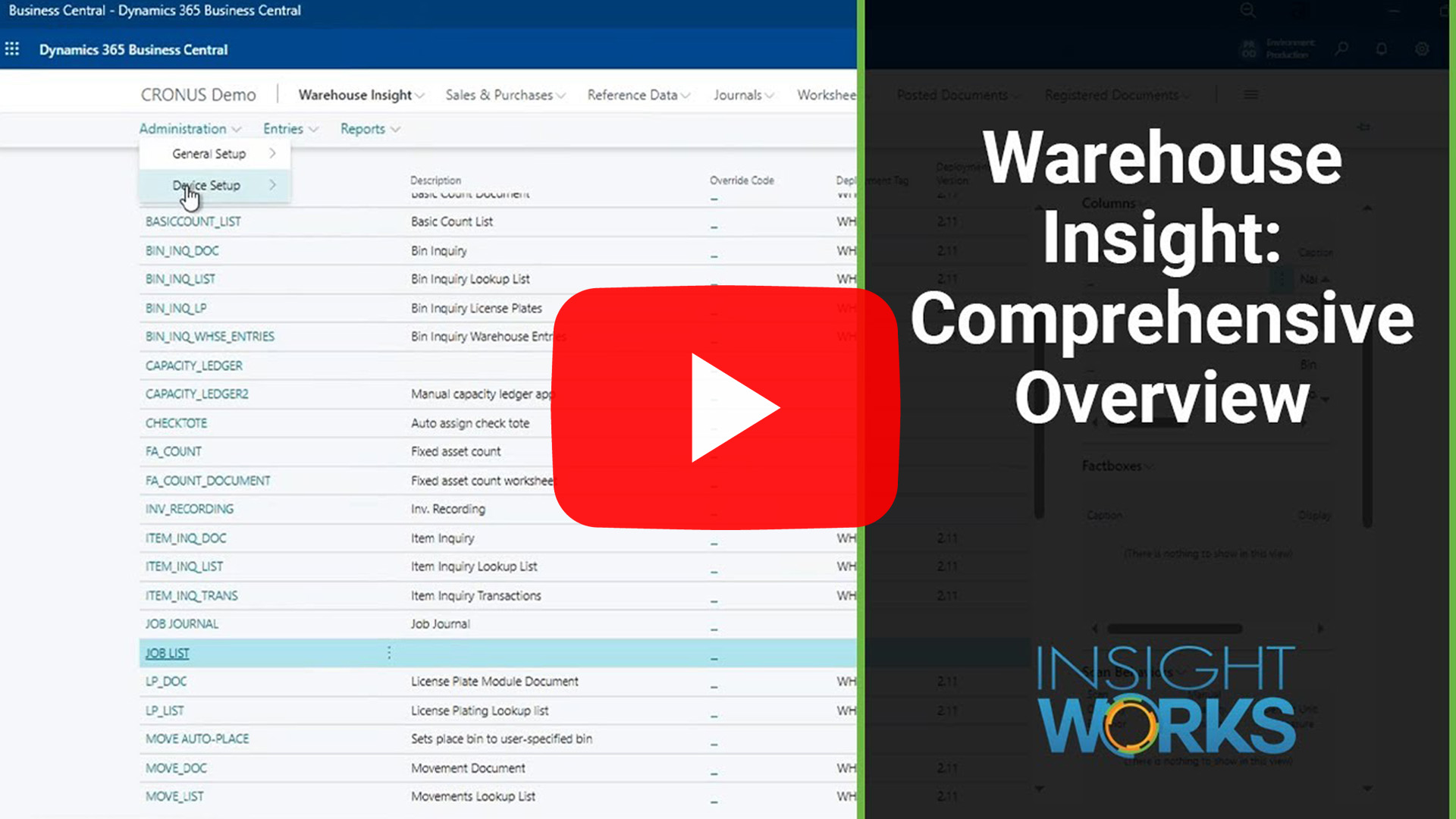 Warehouse Setup in Business Central: 10 Ways Warehouse Insight Simplifies Your Workflow