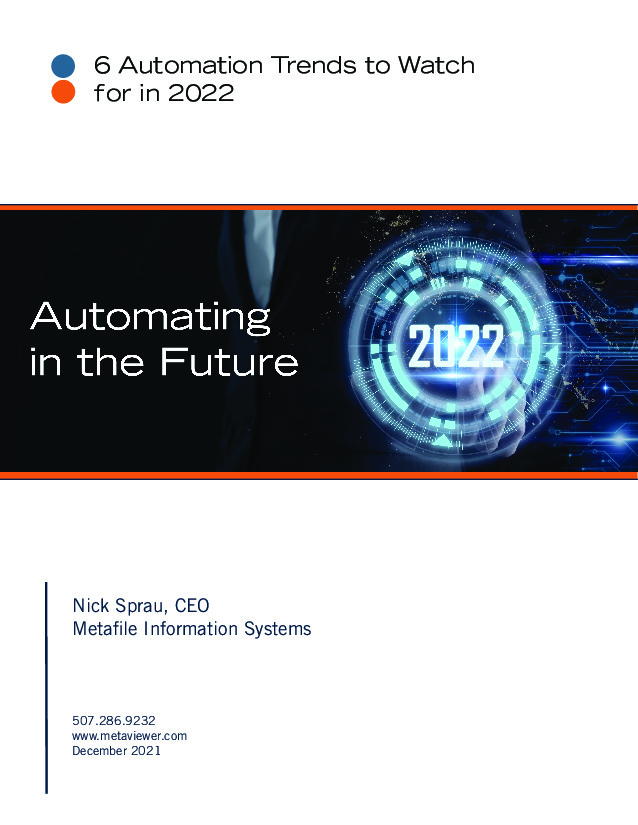 6 Automation Trends to Watch for in 2022