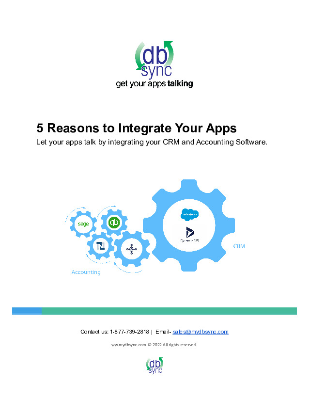 5 Reasons to Integrate Your Apps With D365