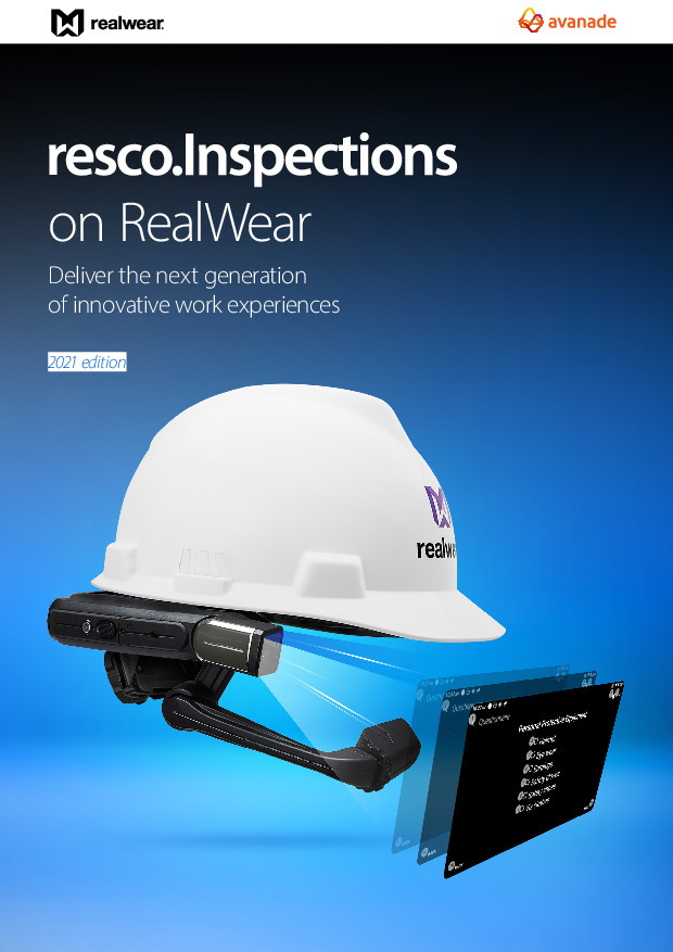 Next Gen Workflows with resco.Inspections on RealWear