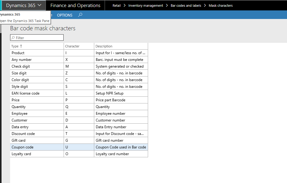 use barcode for quantity in microsoft dynamics pos