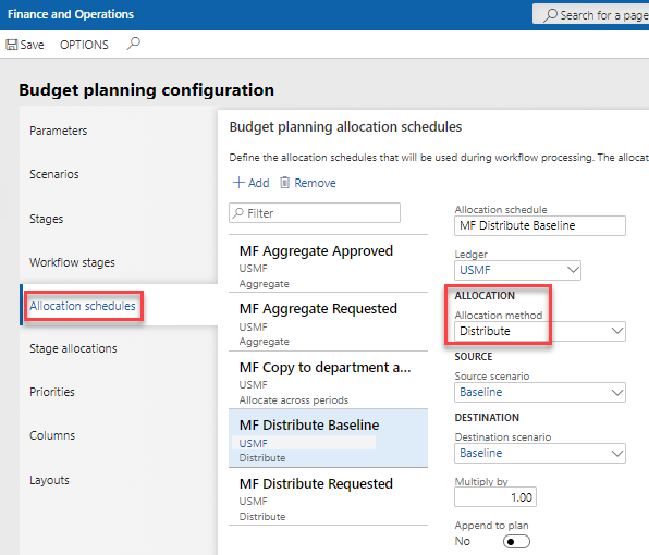 Budget planning for the One Version era in Microsoft Dynamics 365