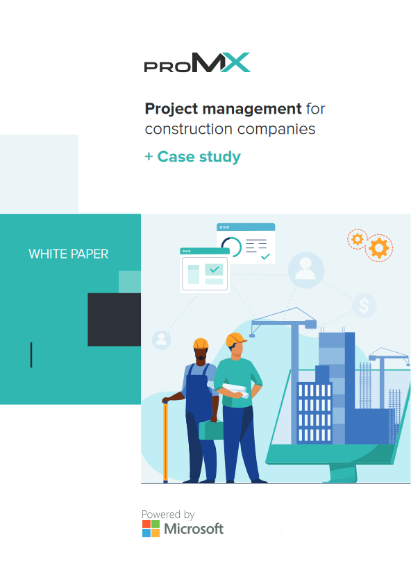 Project Management for Construction Companies with Dynamics 365 