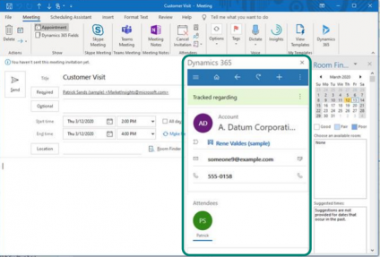 microsoft dynamics 365 for outlook on mac