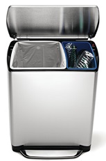 simplehuman recycling bin