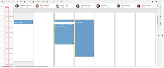 Microsoft Dynamics 365 Field Services Vertical Schedule Board