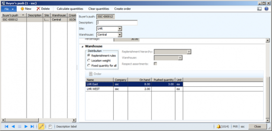 Microsoft Dynamics AX 2012 R3 buyer's push 2