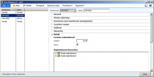 Microsoft Dynamics AX 2012 R3 Warehouses