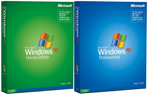 Windows XP boxes