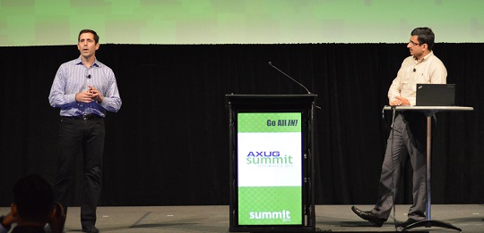 Microsoft GMs Sri Srinivasan and Dan Brown address AXUG Summit 2015