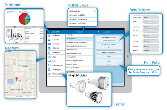 A custom app for Microsoft Dynamics CRM