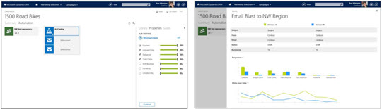 Microsoft Dynamics Marketing campaign management portal