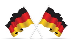German flags