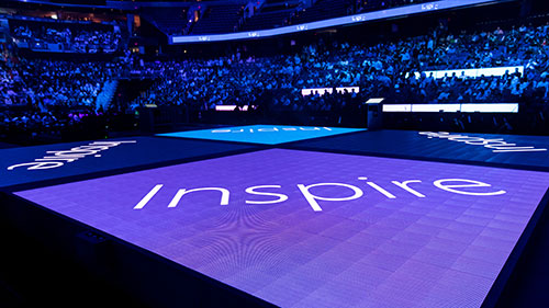 Microsoft Inspire stage, 2017