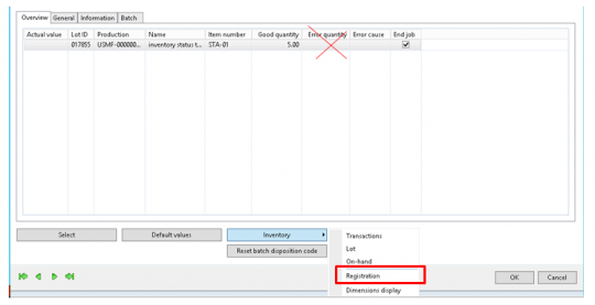 Microsoft Dynamics AX 2012 R3 Inventory Status