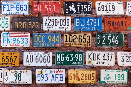 License plates