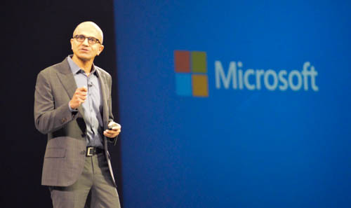 Microsoft CEO Satya Nadella at WPC 2015