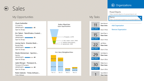 PowerObjects Power8CRM Sales Hub for Microsoft Dynamics CRM