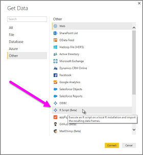 Power BI R scripting