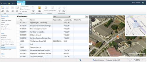 Microsoft Dynamics NAV 2013 Portal Framework Customer List