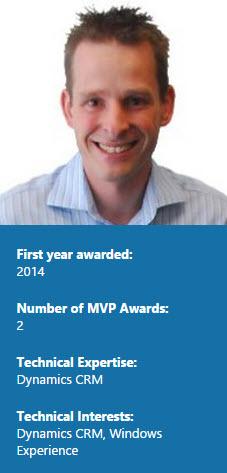 Steven Foster, Microsoft Dynamics CRM MVP