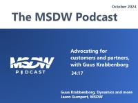 MSDW Podcast with Guus Krabbenborg