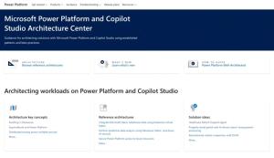 Microsoft Power Platform and Copilot Studio Architecture Center