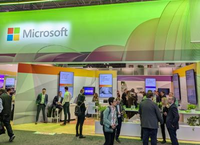 Microsoft expo location at NRF 2025