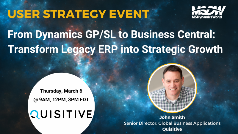 From Dynamics GP/SL to Business Central: Transform Legacy ERP into Strategic Growth