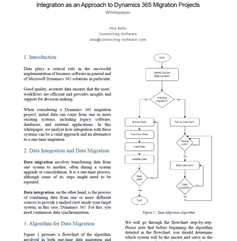 Integration as an Approach to Dynamics 365 Migration Projects