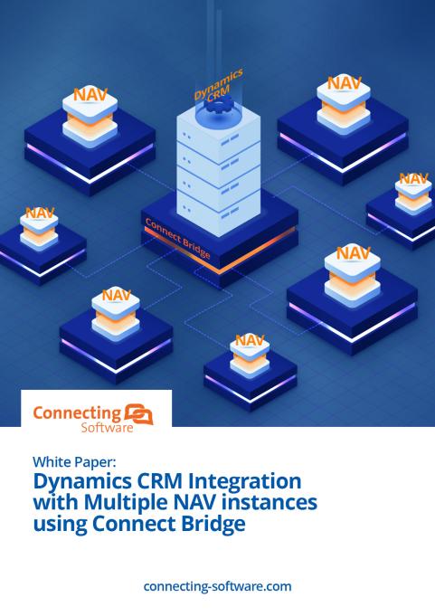 Dynamics CRM Integration with Multiple NAV instances using Connect Bridge