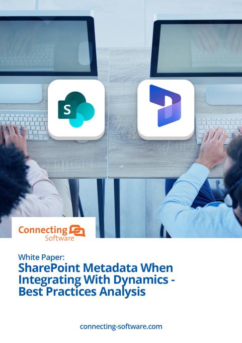 SharePoint Metadata When Integrating With Dynamics - Best Practices Analysis