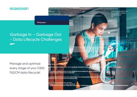 Learn how you can resolve challenges at any stage of your data lifecycle in D365 F&SCM