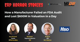 Manufacturer Failed FDA Audit